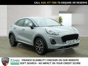 Used 2020 GREY FORD PUMA SUV 1.0T EcoBoost MHEV Titanium SUV 5dr Petrol Manual Euro 6 (s/s) (125 ps) (reg. 2020-03-06) for sale in Stockport
