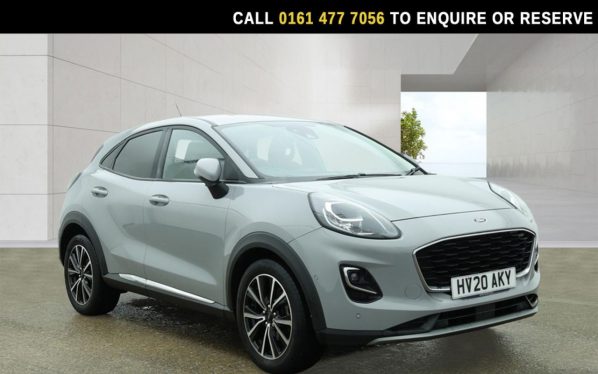 Used 2020 GREY FORD PUMA SUV 1.0T EcoBoost MHEV Titanium SUV 5dr Petrol Manual Euro 6 (s/s) (125 ps) (reg. 2020-03-06) for sale in Stockport