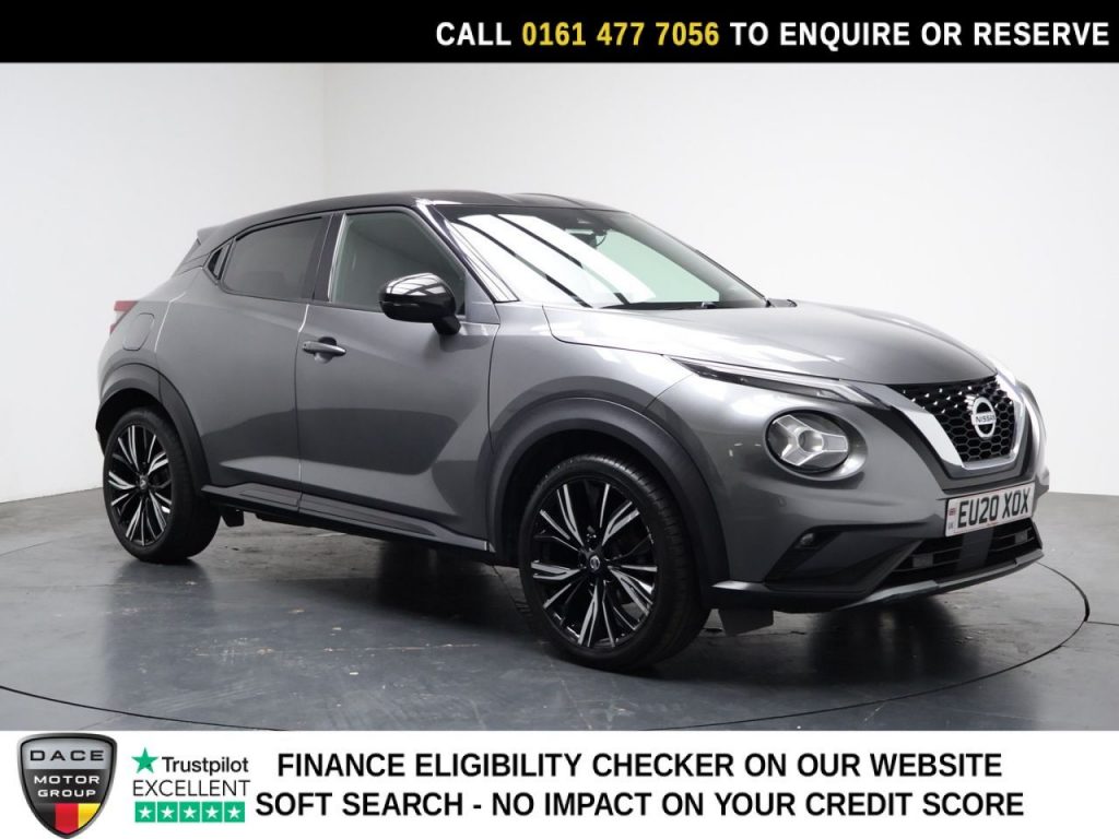 Used 2020 GREY NISSAN JUKE SUV 1.0 DIG-T Tekna+ SUV 5dr Petrol DCT Auto Euro 6 (s/s) (117 ps) (reg. 2020-03-20) for sale in Stockport