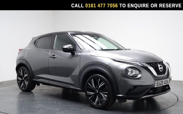 Used 2020 GREY NISSAN JUKE SUV 1.0 DIG-T Tekna+ SUV 5dr Petrol DCT Auto Euro 6 (s/s) (117 ps) (reg. 2020-03-20) for sale in Stockport