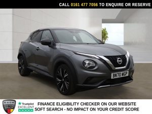 Used 2020 GREY NISSAN JUKE SUV 1.0 DIG-T Tekna+ SUV 5dr Petrol Manual Euro 6 (s/s) (114 ps) (reg. 2020-11-30) for sale in Stockport