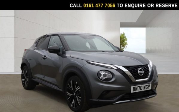 Used 2020 GREY NISSAN JUKE SUV 1.0 DIG-T Tekna+ SUV 5dr Petrol Manual Euro 6 (s/s) (114 ps) (reg. 2020-11-30) for sale in Stockport