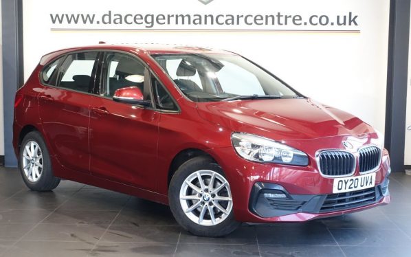 Used 2020 RED BMW 2 SERIES ACTIVE TOURER MPV 1.5 216d SE MPV 5dr Diesel DCT Euro 6 (s/s) (116 ps) (reg. 2020-03-31) for sale in Altrincham