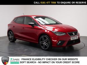 Used 2020 RED SEAT IBIZA Hatchback 1.0 TSI FR Sport Hatchback 5dr Petrol DSG Euro 6 (s/s) GPF (115 ps) (reg. 2020-03-03) for sale in Stockport