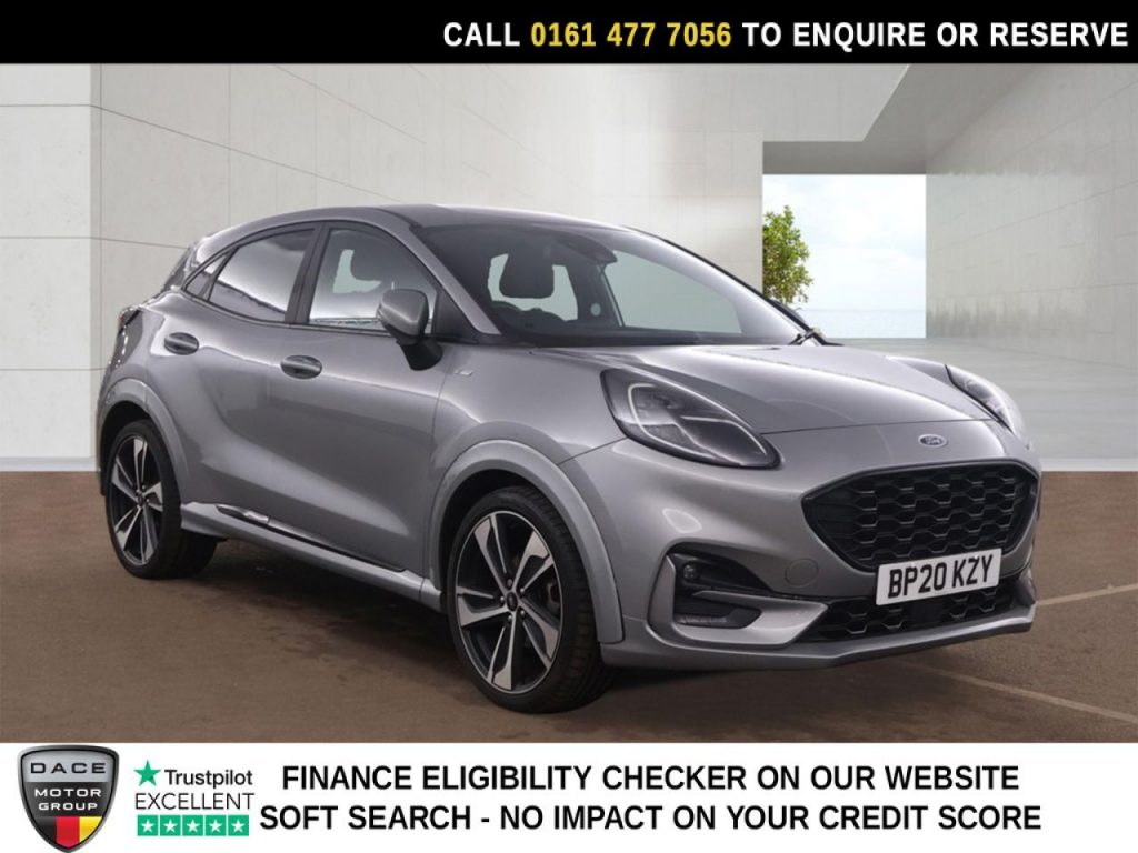 Used 2020 SILVER FORD PUMA SUV 1.0T EcoBoost MHEV ST-Line X SUV 5dr Petrol Manual Euro 6 (s/s) (155 ps) (reg. 2020-06-24) for sale in Stockport