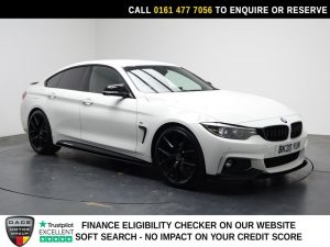 Used 2020 WHITE BMW 4 SERIES GRAN COUPE Hatchback 2.0 420i GPF M Sport Hatchback 5dr Petrol Auto Euro 6 (s/s) (184 ps) (reg. 2020-03-05) for sale in Stockport