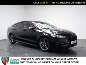 Used 2021 BLACK FORD MONDEO Hatchback 2.0 EcoBlue ST-Line Edition Hatchback 5dr Diesel Manual Euro 6 (s/s) (150 ps) (reg. 2021-08-04) for sale in Stockport