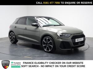 Used 2021 GREY AUDI A1 Hatchback 1.0 TFSI 30 Black Edition Sportback 5dr Petrol S Tronic Euro 6 (s/s) (110 ps) (reg. 2021-06-26) for sale in Stockport