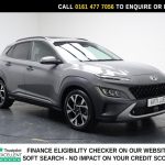 Used 2021 GREY HYUNDAI KONA SUV 1.0 T-GDi MHEV Ultimate SUV 5dr Petrol Hybrid Manual Euro 6 (s/s) (120 ps) (reg. 2021-10-23) for sale in Stockport