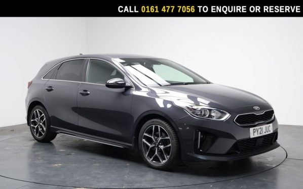 Used 2021 GREY KIA CEED Hatchback 1.6 CRDi MHEV GT-Line Hatchback 5dr Diesel Hybrid Manual Euro 6 (s/s) (134 bhp) (reg. 2021-07-29) for sale in Stockport