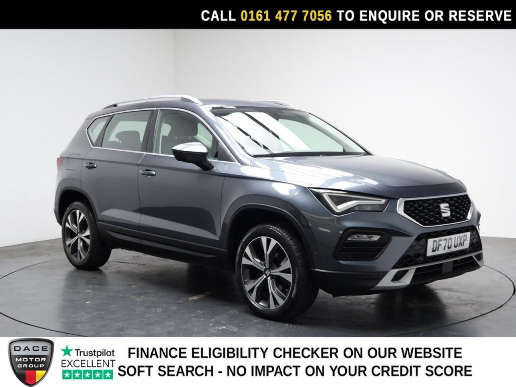 Used 2021 GREY SEAT ATECA SUV 1.5 TSI EVO SE Technology SUV 5dr Petrol DSG Euro 6 (s/s) (150 ps) (reg. 2021-01-22) for sale in Stockport