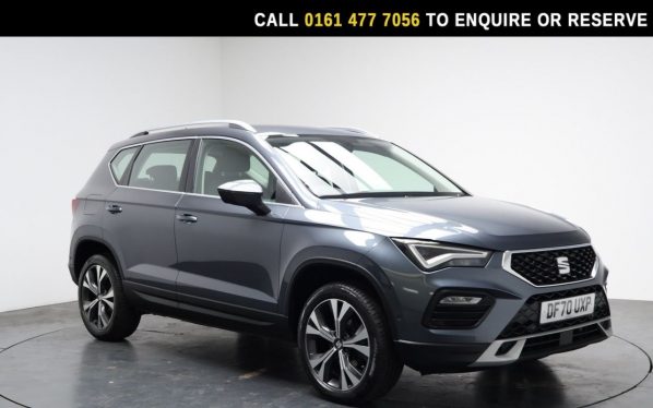 Used 2021 GREY SEAT ATECA SUV 1.5 TSI EVO SE Technology SUV 5dr Petrol DSG Euro 6 (s/s) (150 ps) (reg. 2021-01-22) for sale in Stockport