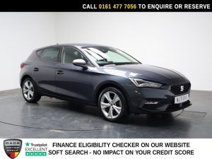 Used 2021 GREY SEAT LEON Hatchback 1.4 eHybrid 12.8kWh FR Hatchback 5dr Petrol Plug-in Hybrid DSG Euro 6 (s/s) (204 ps) (reg. 2021-11-30) for sale in Stockport