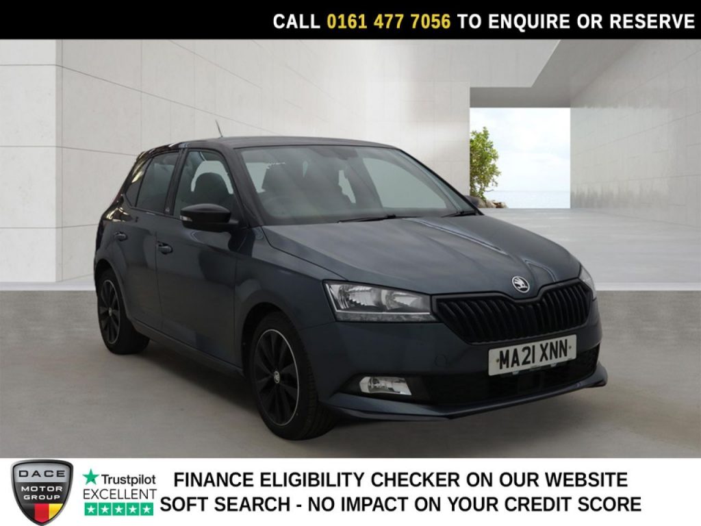 Used 2021 GREY SKODA FABIA Hatchback 1.0 TSI Monte Carlo Hatchback 5dr Petrol DSG Euro 6 (s/s) (95 ps) (reg. 2021-03-12) for sale in Stockport