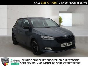 Used 2021 GREY SKODA FABIA Hatchback 1.0 TSI Monte Carlo Hatchback 5dr Petrol DSG Euro 6 (s/s) (95 ps) (reg. 2021-03-12) for sale in Stockport