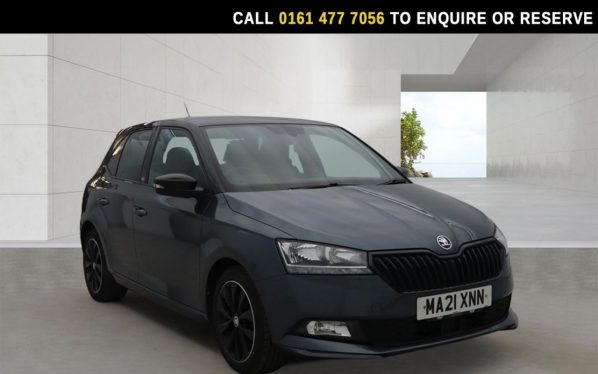 Used 2021 GREY SKODA FABIA Hatchback 1.0 TSI Monte Carlo Hatchback 5dr Petrol DSG Euro 6 (s/s) (95 ps) (reg. 2021-03-12) for sale in Stockport