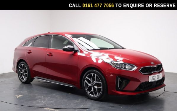 Used 2021 RED KIA PROCEED Estate 1.5 T-GDi GT-Line Shooting Brake 5dr Petrol Manual Euro 6 (s/s) (158 bhp) (reg. 2021-03-30) for sale in Stockport