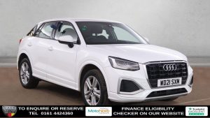 Used 2021 WHITE AUDI Q2 SUV 1.5 TFSI CoD 35 Sport SUV 5dr Petrol Manual Euro 6 (s/s) (150 ps) (reg. 2021-06-30) for sale in Altrincham