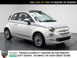 Used 2021 WHITE FIAT 500C Convertible 1.0 MHEV Dolcevita Convertible 2dr Petrol Manual Euro 6 (s/s) (70 bhp) (reg. 2021-11-20) for sale in Stockport