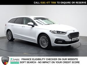 Used 2021 WHITE FORD MONDEO Estate 2.0 TiVCT Titanium Edition Estate 5dr Petrol Hybrid CVT Euro 6 (s/s) (187 ps) (reg. 2021-04-14) for sale in Stockport