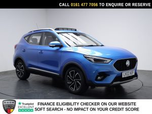 Used 2022 BLUE MG MG ZS SUV 1.0 T-GDI Exclusive SUV 5dr Petrol Manual Euro 6 (111 ps) (reg. 2022-06-30) for sale in Stockport
