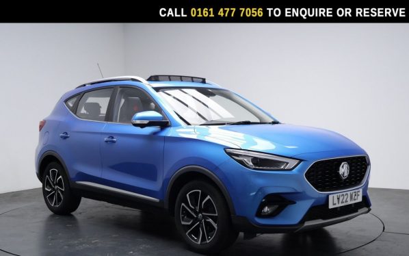 Used 2022 BLUE MG MG ZS SUV 1.0 T-GDI Exclusive SUV 5dr Petrol Manual Euro 6 (111 ps) (reg. 2022-06-30) for sale in Stockport