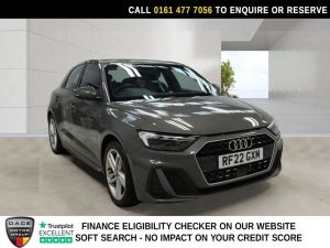 Used 2022 GREY AUDI A1 Hatchback 1.0 TFSI 25 S line Sportback 5dr Petrol Manual Euro 6 (s/s) (95 ps) (reg. 2022-07-08) for sale in Stockport