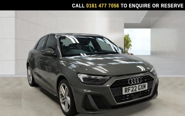 Used 2022 GREY AUDI A1 Hatchback 1.0 TFSI 25 S line Sportback 5dr Petrol Manual Euro 6 (s/s) (95 ps) (reg. 2022-07-08) for sale in Stockport