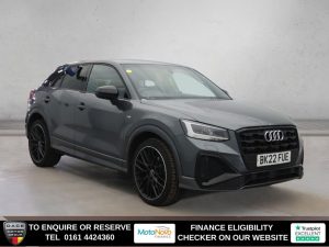 Used 2022 GREY AUDI Q2 SUV 1.5 TFSI CoD 35 Black Edition SUV 5dr Petrol S Tronic Euro 6 (s/s) (150 ps) (reg. 2022-04-13) for sale in Altrincham
