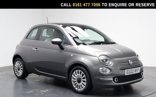 Used 2022 GREY FIAT 500 Hatchback 1.0 MHEV Dolcevita Hatchback 3dr Petrol Manual Euro 6 (s/s) (70 bhp) (reg. 2022-08-12) for sale in Stockport
