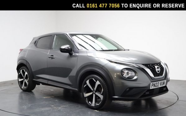 Used 2022 GREY NISSAN JUKE SUV 1.0 DIG-T Tekna SUV 5dr Petrol DCT Auto Euro 6 (s/s) (114 ps) (reg. 2022-04-13) for sale in Stockport
