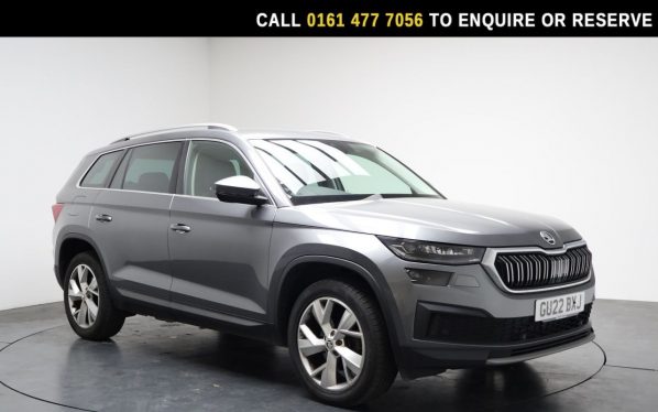 Used 2022 GREY SKODA KODIAQ SUV 1.5 TSI ACT SE L SUV 5dr Petrol DSG Euro 6 (s/s) (7 Seat) (150 ps) (reg. 2022-03-13) for sale in Stockport