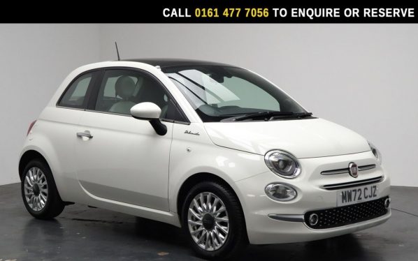 Used 2022 WHITE FIAT 500 Hatchback 1.0 MHEV Dolcevita Hatchback 3dr Petrol Manual Euro 6 (s/s) (70 bhp) (reg. 2022-10-31) for sale in Stockport