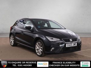 Used 2023 BLACK SEAT IBIZA Hatchback 1.0 TSI FR Hatchback 5dr Petrol Manual Euro 6 (s/s) (110 ps) (reg. 2023-04-27) for sale in Altrincham
