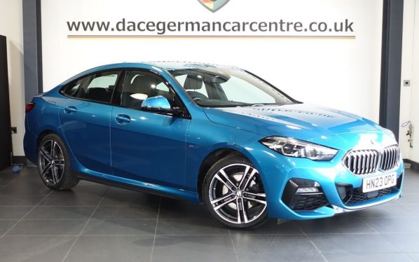 Used 2023 BLUE BMW 2 SERIES GRAN COUPE Saloon 2.0 218d M Sport Saloon 4dr Diesel Auto Euro 6 (s/s) (150 ps) (reg. 2023-04-28) for sale in Altrincham