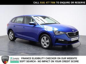 Used 2023 BLUE SKODA SCALA Hatchback 1.5 TSI SE Hatchback 5dr Petrol Manual Euro 6 (s/s) (150 ps) (reg. 2023-01-25) for sale in Stockport