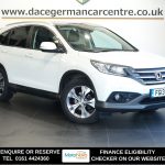 Used 2013 WHITE HONDA CR-V SUV 2.0 i-VTEC EX SUV 5dr Petrol Auto 4WD Euro 5 (155 ps) (reg. 2013-04-18) for sale in Altrincham