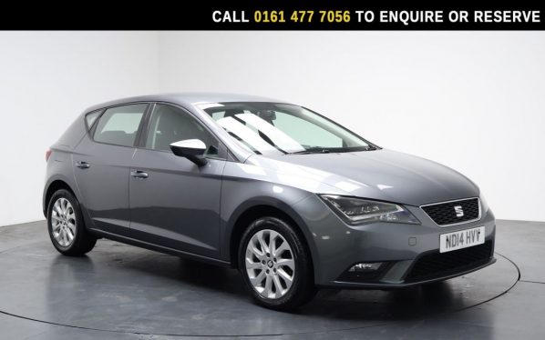 Used 2014 GREY SEAT LEON Hatchback 1.2 TSI SE Hatchback 5dr Petrol Manual Euro 5 (s/s) (105 ps) (reg. 2014-07-14) for sale in Stockport