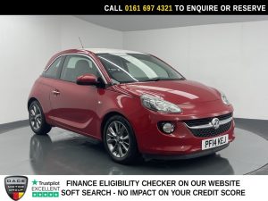 Used 2014 RED VAUXHALL ADAM Hatchback 1.2 16v JAM Hatchback 3dr Petrol Manual Euro 5 (70 ps) (reg. 2014-07-01) for sale in Manchester