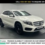 Used 2015 WHITE MERCEDES-BENZ GLA SUV 2.1 GLA200d AMG Line SUV 5dr Diesel Manual Euro 6 (s/s) (136 ps) (reg. 2015-09-18) for sale in Manchester