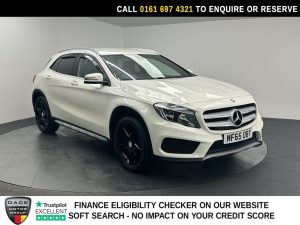 Used 2015 WHITE MERCEDES-BENZ GLA SUV 2.1 GLA200d AMG Line SUV 5dr Diesel Manual Euro 6 (s/s) (136 ps) (reg. 2015-09-18) for sale in Manchester