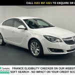 Used 2015 WHITE VAUXHALL INSIGNIA Hatchback 1.6 CDTi SRi Nav Hatchback 5dr Diesel Manual Euro 6 (s/s) (136 ps) (reg. 2015-11-30) for sale in Manchester