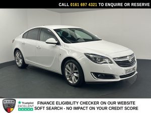 Used 2015 WHITE VAUXHALL INSIGNIA Hatchback 1.6 CDTi SRi Nav Hatchback 5dr Diesel Manual Euro 6 (s/s) (136 ps) (reg. 2015-11-30) for sale in Manchester
