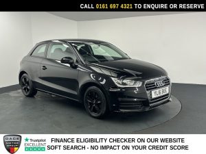 Used 2016 BLACK AUDI A1 Hatchback 1.6 TDI SE Hatchback 3dr Diesel Manual Euro 6 (s/s) (116 ps) (reg. 2016-07-04) for sale in Manchester