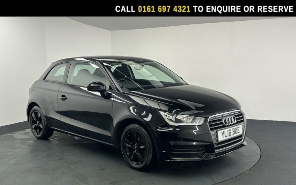 Used 2016 BLACK AUDI A1 Hatchback 1.6 TDI SE Hatchback 3dr Diesel Manual Euro 6 (s/s) (116 ps) (reg. 2016-07-04) for sale in Manchester