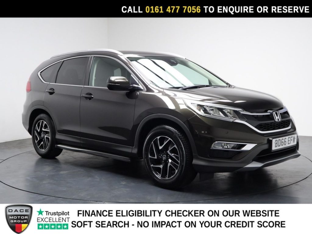 Used 2016 BRONZE HONDA CR-V SUV 1.6 i-DTEC SE Plus Navi SUV 5dr Diesel Manual Euro 6 (s/s) (120 ps) (reg. 2016-09-28) for sale in Stockport