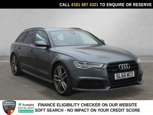 Used 2016 GREY AUDI A6 AVANT Estate 3.0 TDI V6 Black Edition Estate 5dr Diesel S Tronic quattro Euro 6 (s/s) (218 ps) (reg. 2016-11-30) for sale in Manchester