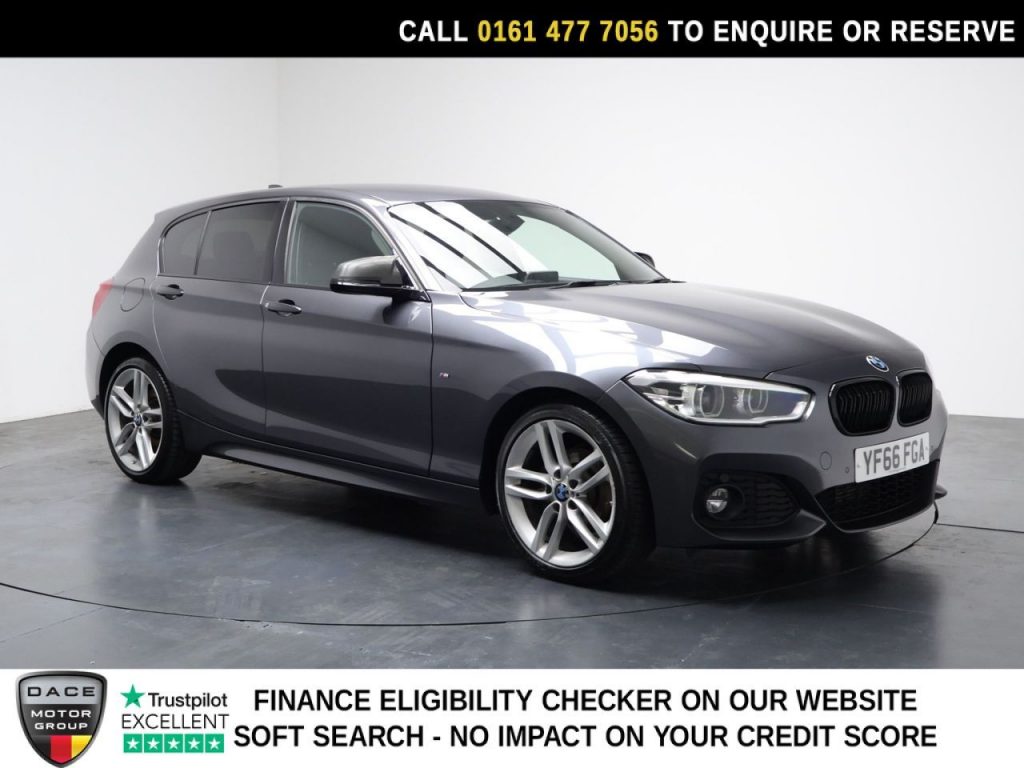 Used 2016 GREY BMW 1 SERIES Hatchback 2.0 118d M Sport Hatchback 5dr Diesel Manual Euro 6 (s/s) (150 ps) (reg. 2016-11-30) for sale in Stockport
