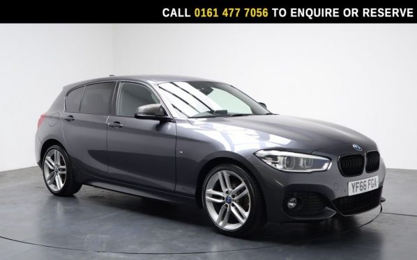 Used 2016 GREY BMW 1 SERIES Hatchback 2.0 118d M Sport Hatchback 5dr Diesel Manual Euro 6 (s/s) (150 ps) (reg. 2016-11-30) for sale in Stockport