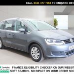 Used 2016 GREY VOLKSWAGEN SHARAN MPV 2.0 TDI BlueMotion Tech SE Nav MPV 5dr Diesel DSG Euro 6 (s/s) (150 ps) (reg. 2016-11-01) for sale in Stockport